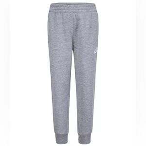 Nike dark Grey Heather Boys Kids Gray Jogger Pants Size S(5)
